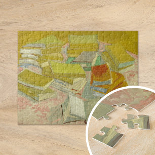 Piles of French Novels Vincent van Gogh Jigsaw Puzzle
