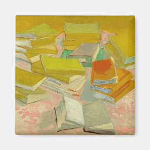 Piles of French Novels   Vincent van Gogh Magnet