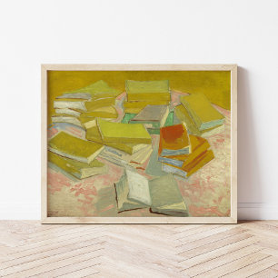Piles of French Novels   Vincent Van Gogh Poster