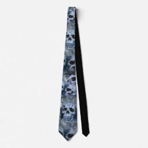 Piles of Skulls Tie