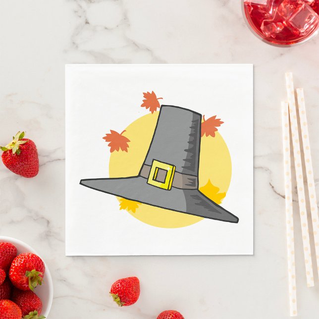 Pilgram Hat Napkin (Creator Uploaded)
