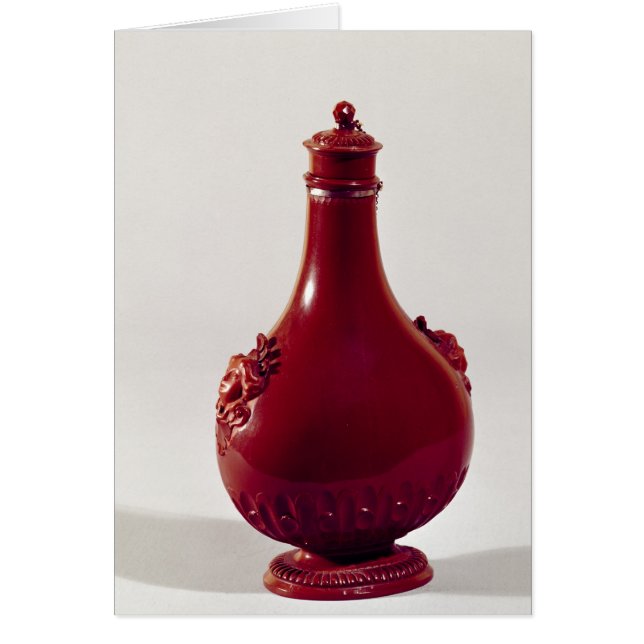 Pilgrim bottle, Meissen, c.1710 (Front)