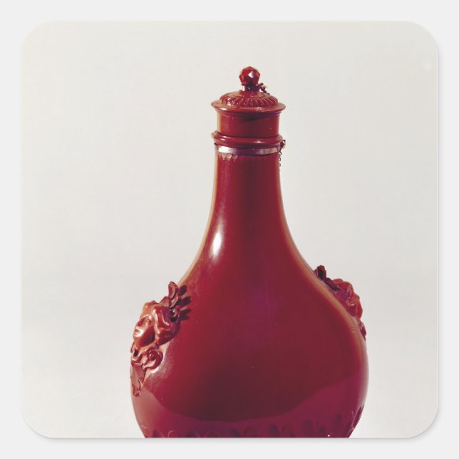 Pilgrim bottle, Meissen, c.1710 Square Sticker (Front)