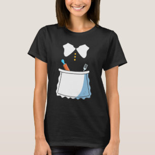 Pilgrim Costume Lady Thanksgiving Turkey Day Women T-Shirt