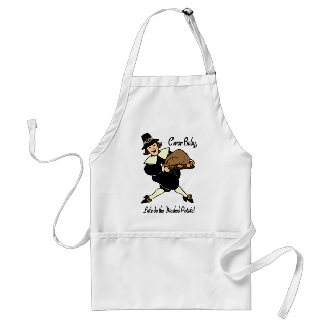 Pilgrim Mashed Potato Standard Apron (Front)