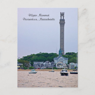Pilgrim Monument Provincetown MA Postcard