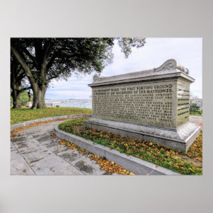 Pilgrim sarcophagus Cole's Hill print