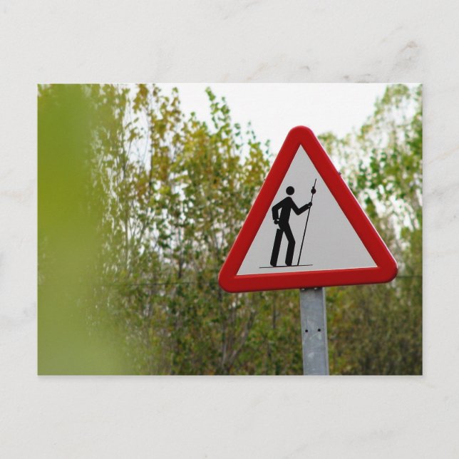 Pilgrim Sign Postcard (Front)