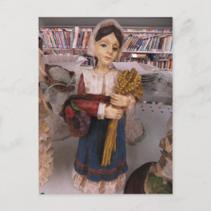 Pilgrim Woman Postcard
