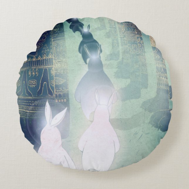 Pilgrimage 2012 round cushion (Front)