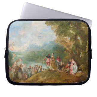 Pilgrimage to Cythera The Embarkation for Cythera Laptop Sleeve