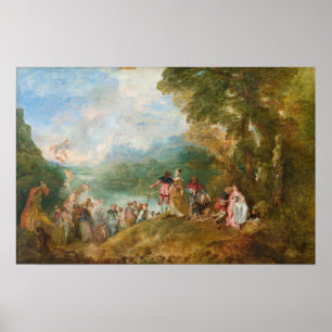 Pilgrimage to Cythera The Embarkation for Cythera Poster