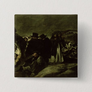 Pilgrimage to San Isidro's Fountain, c.1821/3 15 Cm Square Badge