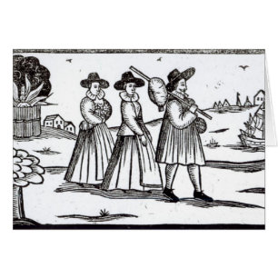 Pilgrims departing for the New World