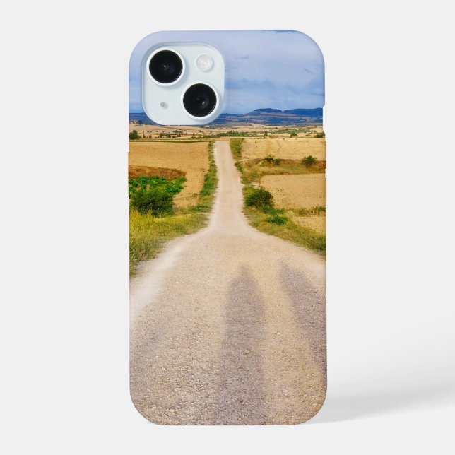 Pilgrim's shadows iPhone 15 case (Back)