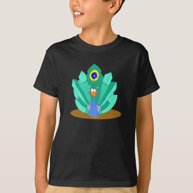 Pili Peacock T-Shirt (Front)