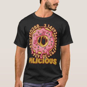 Pilicious Doughnut Pi Math baking doughnuts T-Shirt