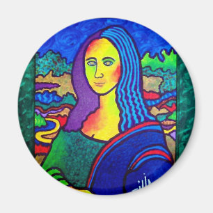 Piliero Mona Lisa Magnet