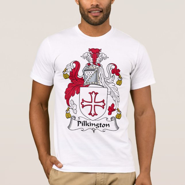 Pilkington Family Crest T-Shirt (Front)
