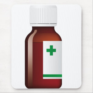 Pill Bottle Mouse Pad