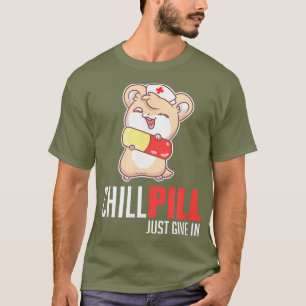 Pill Funny Hamster Nurse Doctor Medicine Pet T-Shirt