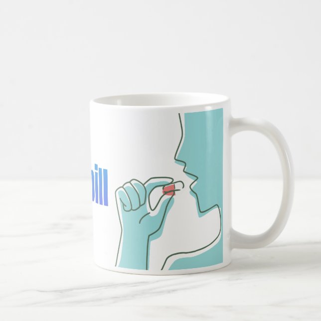 Pill Reminder Custom Mug – Don’t Forget Your Meds (Right)