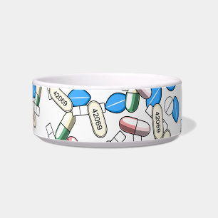 Pill Sprinkles Pattern Bowl
