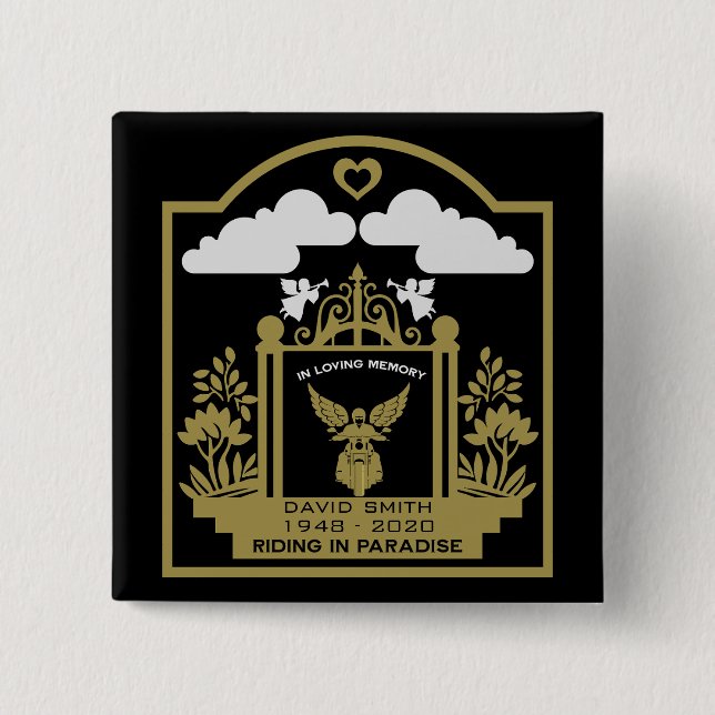 Pillar Candle 15 Cm Square Badge (Front)