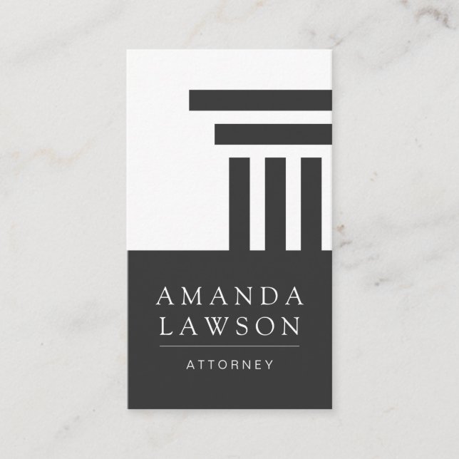 Pillar Logo Appointment Card (Front)