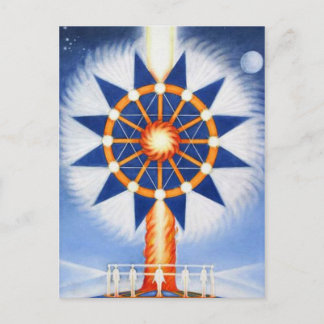 Pillar of Fire Postcard by Lynda Vugler