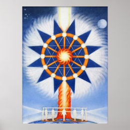 Pillar of Fire & Spiritual Will Poster