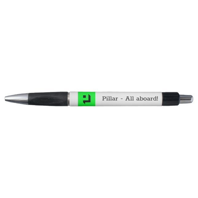 Pillar PLR All aboard! pen (Front)