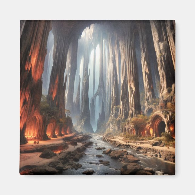 Pillars and People Magnet (Front)