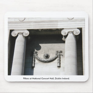 Pillars at National Concert Hall, Dublin Ireland Mouse Pad