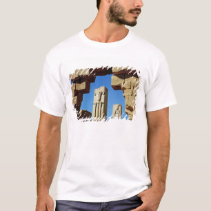 Pillars decorated with stylised lotus T-Shirt
