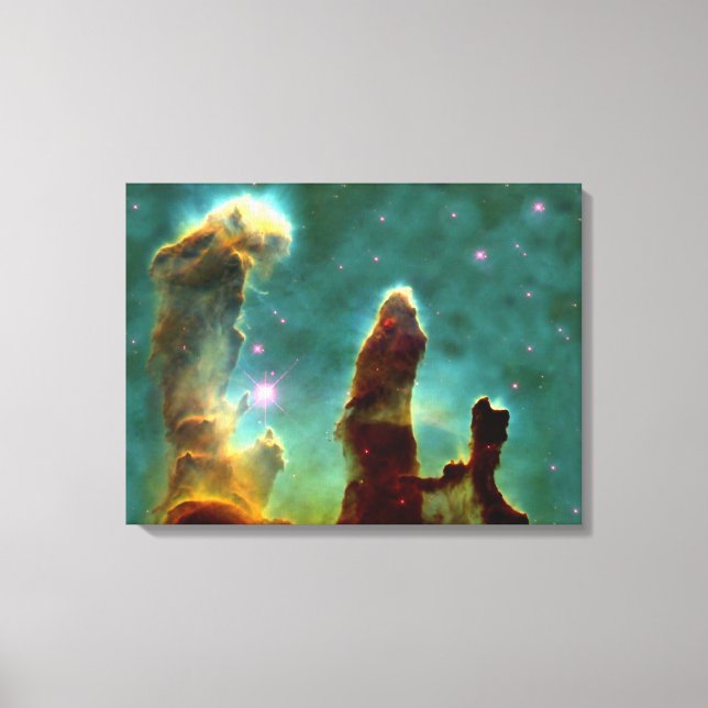 Pillars of creation canvas print (Front)