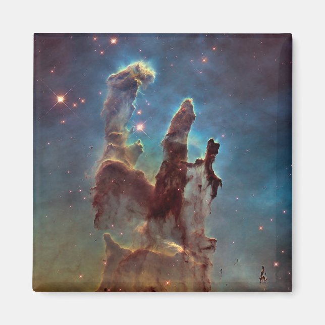 Pillars of Creation, Eagle Nebula Hubble Space Magnet (Front)