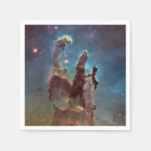 Pillars of Creation, Eagle Nebula Hubble Space Napkin
