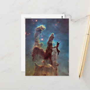 Pillars of Creation, Eagle Nebula Hubble Space Postcard