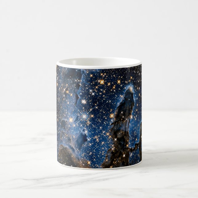 Pillars Of Creation Eagle Nebula Near Infrared Coffee Mug (Center)