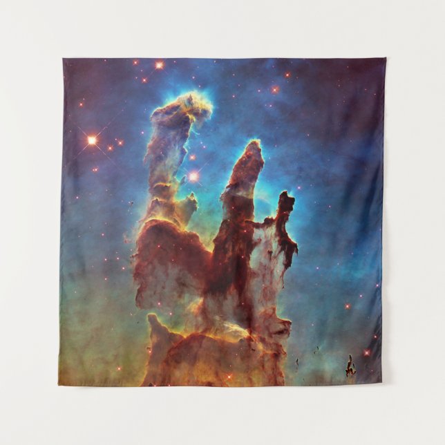 Pillars of Creation. Eagle Nebula - Tapestry (Front)