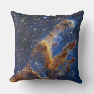 Pillars of Creation Eagle Nebula Webb Telescope Cushion