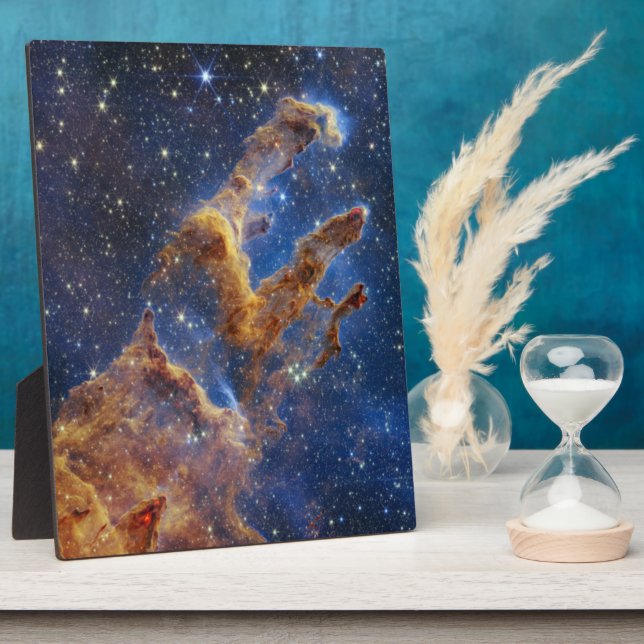 Pillars of Creation Eagle Nebula Webb Telescope Plaque (Side)