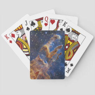 Pillars of Creation Eagle Nebula Webb Telescope Playing Cards