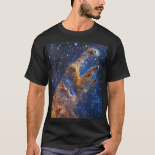 Pillars of Creation Eagle Nebula Webb Telescope T-Shirt