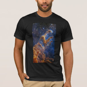 Pillars of Creation Eagle Nebula Webb Telescope T-Shirt
