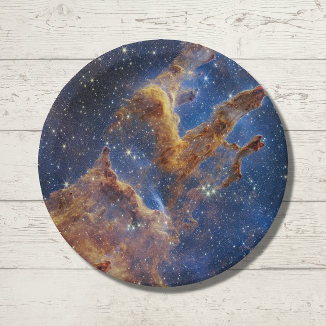 Pillars of Creation in the Eagle Nebula Paper Plate (Creator Uploaded)