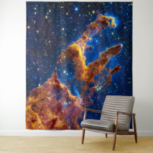 Pillars of Creation - James Webb NIRCam Tapestry
