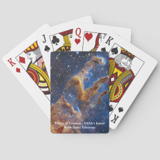 Pillars of Creation James Webb Space Telescope Playing Cards