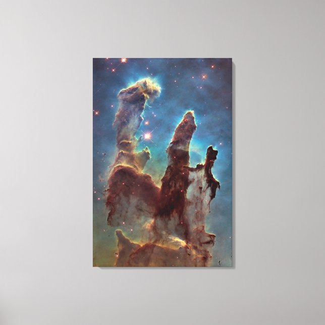 Pillars of Creation Large Vertical Canvas Print (Front)